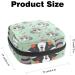 Raccoon Sanitary Napkin Storage Bag - Portable Period Pouch for Women & Teens - Multi-colored - Buy Online on GoSupps.com