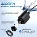 AQQA Electric Aquarium Gravel Cleaner 6-in-1 | 320GPH 20W Automatic Fish Tank Cleaning Tool | Suitable for Water Changes, Sand Washing, and Water Filtration - Buy Online on GoSupps.com