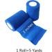 Transun Moo Self Adhesive Bandage Wrap - 6 Pack 3x5 Yards - Breathable Cohesive Vet Wrap for Pets - Elastic Self-Adherent Tape - Buy Online on GoSupps.com