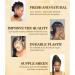 Joyeee Braid Gel Twist Lock Edge Control Gel for Hair Defining Curly Hair Favorite No White Residue Extreme Hold & Reduces Frizz for Braids Locs Twists Cornrows Wavy or Kinky Hair 113.5g Yellow-4oz - Buy Online on GoSupps.com
