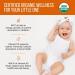 Organic Vegan 400IU Vitamin D3 120 Drops Baby Drop for Infants & Toddlers | USDA Organic Non-GMO Plant-Based No Additives or Preservatives All Natural Made in UK Organic Baby Drops - 400IU - Buy Online on GoSupps.com