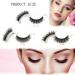 CHNLML Reusable Self-adhesive Eyelashes - Natural Look, No Glue, 3 Pairs | Waterproof Long Style Lashes for Women - Buy Online on GoSupps.com