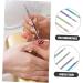 POPETPOP 1 Set Nail Polisher Handpiece File Electric Nail File for Nail Drill bit Accessory Russian Cleaning Tool Nail Drill Accessories Nail Pen Alloy Tungsten Steel Manicure - Buy Online on GoSupps.com