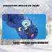 Waterproof Kids Winter Mittens - Blue Dog Print, Size L (Age 7-9) | Fleece Lined Thermal Gloves for Skiing, Snowboarding, Cycling | Ages 1-9 Boys Girls - Buy Online on GoSupps.com