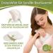 Baby Bliss Bamboo Still Inserts - Washable 14-Pack Contoured & Ultra-Suction Leak-Proof Extra Soft Durable (White/Beige 12cm) - Buy Online on GoSupps.com