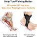 Adjustable Ankle Brace for Foot Drop & Plantar Fasciitis | Medium Right Foot Support - Buy Online on GoSupps.com