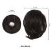 BARSDAR Dark Brown Synthetic Hair Bun Ponytail Extension for Women - Easy Elastic Scrunchie Hair Accessory - Buy Online on GoSupps.com
