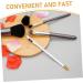 Beatifufu 12pcs Eyebrow Pencil Sharpener Eye Brow Pencil Brow Pencil for Makeup Eyeliner Pencil White Wooden - Buy Online on GoSupps.com