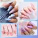 wakaniya Poly Nail Gel Kit 8 Colours Poly Nail Gel Kit Quick Nail Extension Enhancement Gel for Beginners DIY Nail Art Easy to Apply 8 * 15ML White Pink Blue - Buy Online on GoSupps.com