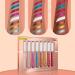 Rechoo 8 Colors Glitter Liquid Eye Liner Set - Waterproof, Long Lasting Shiny Eye Liners Pencil - 8 Glitter Colors - Buy Online on GoSupps.com