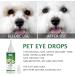 Cat & Dog Eye Drops 2 Bottle Relieve Red Eyes & Allergy Symptoms & Relieve Eye Inflammation Infect for Acute or Seasonal Dry Eyes Eye Wash Drops Gentle Formula for Dirt Crust & Discharge Remover - Buy Online on GoSupps.com