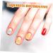 FRCOLOR 2pcs 1 Nail Art Polymer Clay Polymer Clay Beads Moon Stars Slices Vase Filler Color Stickers Nail Polish Sticker Fruit Stickers Nail Polish Accessories Patch Candy - Buy Online on GoSupps.com