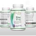 Premium Zinc 40mg Tablets - 400 Count | 1 Year Supply | Maximum Strength Pure Zinc | Vegetarian & Vegan Friendly | Made in UK - Buy Online on GoSupps.com