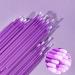 700PCS Disposable Micro Applicators Brush for Eyelash and Makeup - Purple (2.0mm Head) - Buy Online on GoSupps.com