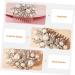 NUSITOU Bridal Comb Bridal Hair Comb Bridesmaid Hair Comb Rhinestone Hair Comb Bride Pearls Hair Comb Wedding Hair Comb Wedding Hair Accessory Bride Hair Comb - Buy Online on GoSupps.com