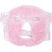 Reusable Gel Beads Face Mask Hot Cold Compress Cooling Relaxing Facial Gel Mask (Pink) for SPA Temperature Storage Soft Fabric Elastic Band - Buy Online on GoSupps.com
