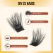 Cluster Lashes Quewel 168pcs - C Curl 12-18mm Eyelash Extensions - Soft & Light Volume False Eyelashes for Home Use - Buy Online on GoSupps.com