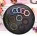 Jesslab Spiral Hair Tie - 10 Traceless Plastic Coil Ponytail Holders | No-Damage Hair Accessories for Girls & Women | Color Sorted (#33) - Shop Internationally! - Buy Online on GoSupps.com