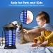 TELARD 20W Electronic Bug Zapper - 4200V Electric Mosquito Zapper for Indoor and Outdoor Use | Insect Fly Trap with 2150 Sq. Ft Coverage | Mosquito Killer for Home, Backyard, Garden, Patio - Blue - Buy Online on GoSupps.com