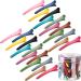 24 Pcs Hair Sectioning Clips Hair Clips for Styling Alligator Hair Barrettes Pins Plastic Duck Billed Alligator Hair Clips Duck Teeth Hair Accessory for Women with Container  2.95 Inch Colorful