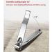 WolFum Stainless Steel Nail Clipper Nail Cuticle Cutter Trimmer Scissor Professional Nipper Remover Clipper Manicure WolFum - Buy Online on GoSupps.com