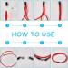 50pcs UNICRAFTALE 304 Stainless Steel Cord Ends Caps for Jewelry Making - 2mm/4mm Inner Black. Shop Now! - Buy Online on GoSupps.com