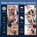 Buy 9D Head Shaver for Men - Cordless & Waterproof Bald Head Razor | Rechargeable LED Shaving | Perfect for Bald Men - Buy Online on GoSupps.com