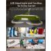 Cordless Electric Spin Mop with LED Headlight and Water Spray | Up to 60 mins Runtime | Powerful Floor Cleaner with 300ml Water Tank | Ideal for Hardwood and Tile Floors | Quiet Cleaning and Waxing - Buy Online on GoSupps.com