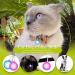 PANYI 2Pcs Dog Collar Charms Colorful Clip-On Dog Collars Colourful Pet Small Bells With Clasps For Night Walking Running And Camping Safety And Anti-Lost - Buy Online on GoSupps.com