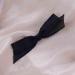 Aneneiceera Vintage Black Silk Bow Hair Clip Silk Bow Hair Barrette Chiffon Hair Bow Clip Tulle Bowknot Clips French Bowknot Headpieces Decorative Hair Accessories for Women and Girls (Black) - Buy Online on GoSupps.com