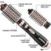 Beautimeter 3-in-1 Hair Dryer Brush Kit for Styling and Frizz Control | Negative Ionic Volumizer with Auto-Rotating Curling Brush | Black & Gold - Buy Online on GoSupps.com