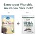 Viva Naturals Organic Raw Chia Seeds 1 lb - Premium Quality Superfood - Buy Online on GoSupps.com