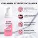 Eyelash Extension Cleanser - AREMOD 50ml Lash Shampoo | Pink Lash Brush for Salon & Home Use - Buy Online on GoSupps.com