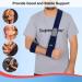 Supregear Adjustable Lightweight Arm Sling | Breathable Shoulder Immobilizer Support 180cm - Dark Blue - Buy Online on GoSupps.com