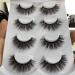 ALICROWN Faux Mink 3D Volume False Eyelashes - Pack of Natural Fluffy Wispies Cross for a Glamorous Look - Buy Online on GoSupps.com