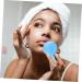 Bristles Face Cleaning Handheld Brush - Silicone Pore Facial Brush - 11.20x5.10x3.50CM - Perfect for All Skin Types - Shop Internationally - Buy Online on GoSupps.com