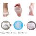 Breathable Metatarsal Pads for Plantar Fasciitis | Forefoot Cushion & Foot Care Kit (3 Pairs) - Men & Women - Buy Online on GoSupps.com