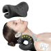 BLABOK Neck Stretcher to relieve neck pain Neck saver changes the position of the cervical spine (black)