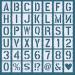 AIRIQI 2 Inch Letter and Number Stencils Set - 42Pcs | Large and Small Alphabet Stencils for Painting on Wood, Crafts, and Custom Spray Painting - Buy Online on GoSupps.com