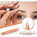 KICHLY Professional Eyebrow Tweezers Set - 4 Multi-Colored Tweezers & Travel Leather Case for Precision Plucking - Buy Online on GoSupps.com