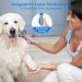 ChezMax Dog Deshedding Brush | Undercoat Rake & Dematting Comb for Dogs | Double Sided Shedding & Grooming Tool | Blue - Buy Online on GoSupps.com