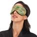Sleep Mask Light Blocking Tropical Pineapple Skull - Soft Adjustable Eye Cover for Men & Women | Travel & Naps - Buy Online on GoSupps.com