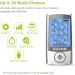 AUVON 24 Modes Rechargeable TENS Unit 4th Gen Muscle Stimulator | Pain Relief Therapy with 10 Electrodes - Buy Online on GoSupps.com