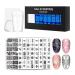 Kasituny Nail Creativity Molding Plate - DIY Steel Nail Stamping Dish Utensil for Unique Nail Art Design - Buy Online on GoSupps.com