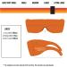 BluBlocker StarShield Fit Over Sunglasses | Scratch Resistant Lens | Blocks 100% Blue Light, UVA & UVB Rays | Retro Style | Gender Neutral | 2355K - Buy Online on GoSupps.com