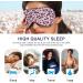 Sleep Mask - Light Blocking Leopard Print Eye Cover | Adjustable Soft Blindfold for Travel & Naps - Ideal for Men & Women - Buy Online on GoSupps.com
