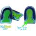 KidSole Gel Heel Cups for Kids | Shock Absorbing Lightweight Heel Cups for Sensitive Heels, Spurs, Plantar Fasciitis, and Ankle Pain | 2 Pairs (4 Single Heelcups) | Kid's Size 3-7 - Buy Online on GoSupps.com