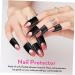 FRCOLOR 400 Sheets Nail Art Anti-Spill Stickers Nail Polish Nail Guards for Painting Nails Nail Protector Stickers Nail Protectors for Fingers Nail Tape Silica Gel Protective Oil Care 3.00X2.50X0.10CMx4pcs As Shownx4pcs - Buy Online on GoSupps.com