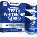 DRDENT Bandes de blanchiment des dents professionnelles 7 traitements Sans danger pour l' mail Blanchiment des dents non sensible Blanchiment sans aucun dommage Lot de 14 bandes + ouvre-bouche