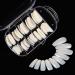 120 Acrylic Fake Coffin Nail Tips - 10 Sizes Women Artificial False Nails in Clear Box (Natural Color) - Buy Online on GoSupps.com